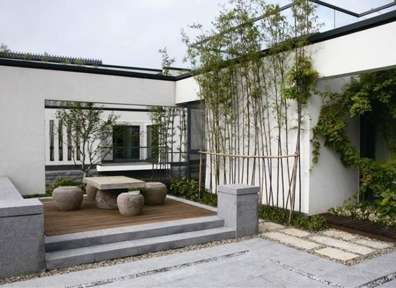 現(xiàn)代中式庭院 于方寸之間，演繹東方意境的當(dāng)代風(fēng)骨