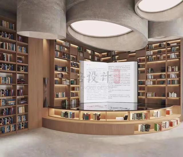 武漢光谷里文創(chuàng)魔盒書(shū)店裝修設(shè)計(jì)效果圖